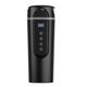 thumbnail image 1 of Hervidor eléctrico de viaje para coche de 12 V/24 V, taza calefactora para coche con tapa antiderrames, taza portátil de viaje para café, control de temperatura, hervidor para té y leche., 1 of 11