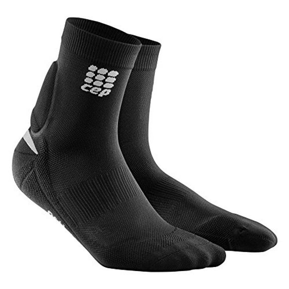 Ortho+ Achilles Support Short Socks Black Men IV