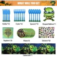 thumbnail image 5 of 168 TMNT Birthday Party Supplies, TMNT Party Decorations for 10 Guests, Including Tablecloths, Birthday Banners, Cupcake Decorations, Latex Balloons, Foil Balloons, Plates, Knives, Forks and, 5 of 6