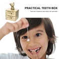 thumbnail image 2 of Caja de almacenamiento de dientes de 1pc Baby Dientes de muelle de dientes de dientes bebé, 2 of 6