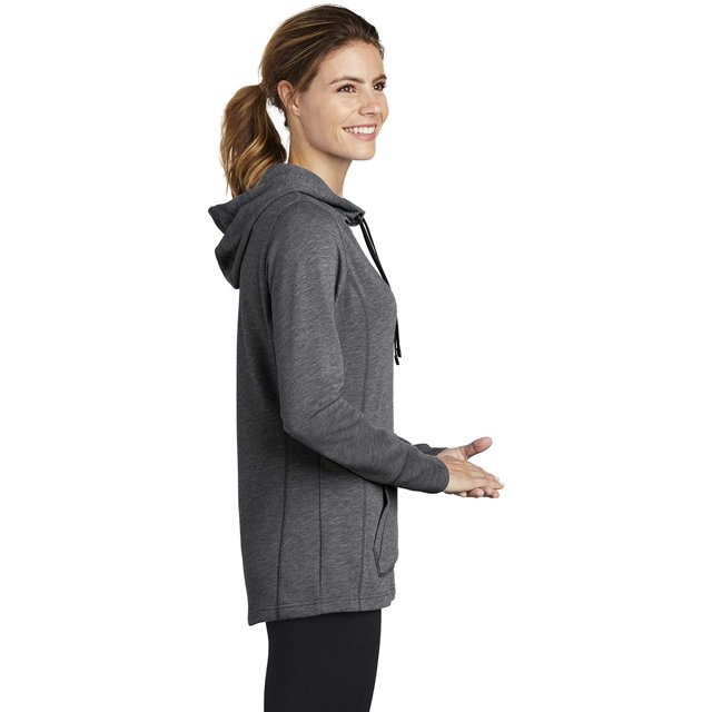 Sport-Tek Femmes Poscharge Tri-Mélange en Molleton Mèche à Capuche Pull
