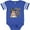 Football Blue and White, variant on Inktastic My First New Years Celebrating Baby Boys or Girls Baby Bodysuit