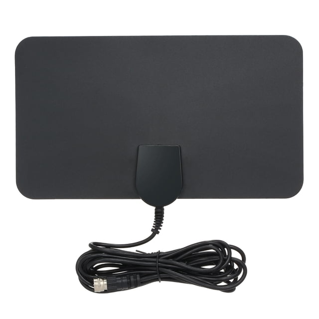 Antena de TV digital para interiores Señal HD Pantalla plana UHF FM HDTV Antena Receptor de señal Ne Abanopi Antena de TV digital