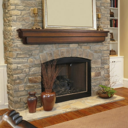 Pearl Mantels Auburn Fireplace Mantel Shelf