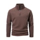 thumbnail image 2 of pstuiky camisas de manga larga para hombre, Sudadera informal de manga larga con cuello alto para hombre top de hombre xl, 2 of 4