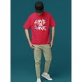 thumbnail image 2 of Love Is Love Lgbtq Pride Tee T-shirt Color Men's, 2 of 4
