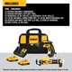 thumbnail image 4 of Kit combinado DEWALT MAX XR de 20 V, pistola atornilladora para paneles de yeso sin escobillas y herramienta de corte con 2 baterías y cargador incluidos (DCK265D2), 4 of 8