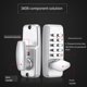 thumbnail image 2 of Mechanical Combination Lock Apartments Homes Convenient Digital Keyless, 2 of 10