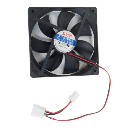 CableVantage New 4Pins 120mm IDE Chassis Fan Cooling For Computer PC Desktop Host DC Fan