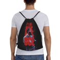 thumbnail image 2 of Je-y Wrestler US-O Drawstring Bag Gym Sackpack Beach Sport Yoga Backpack, 2 of 8