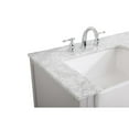 thumbnail image 6 of Elegant Decor Franklin 36" Aluminum MDF Single Bathroom Vanity in Gray, 6 of 15