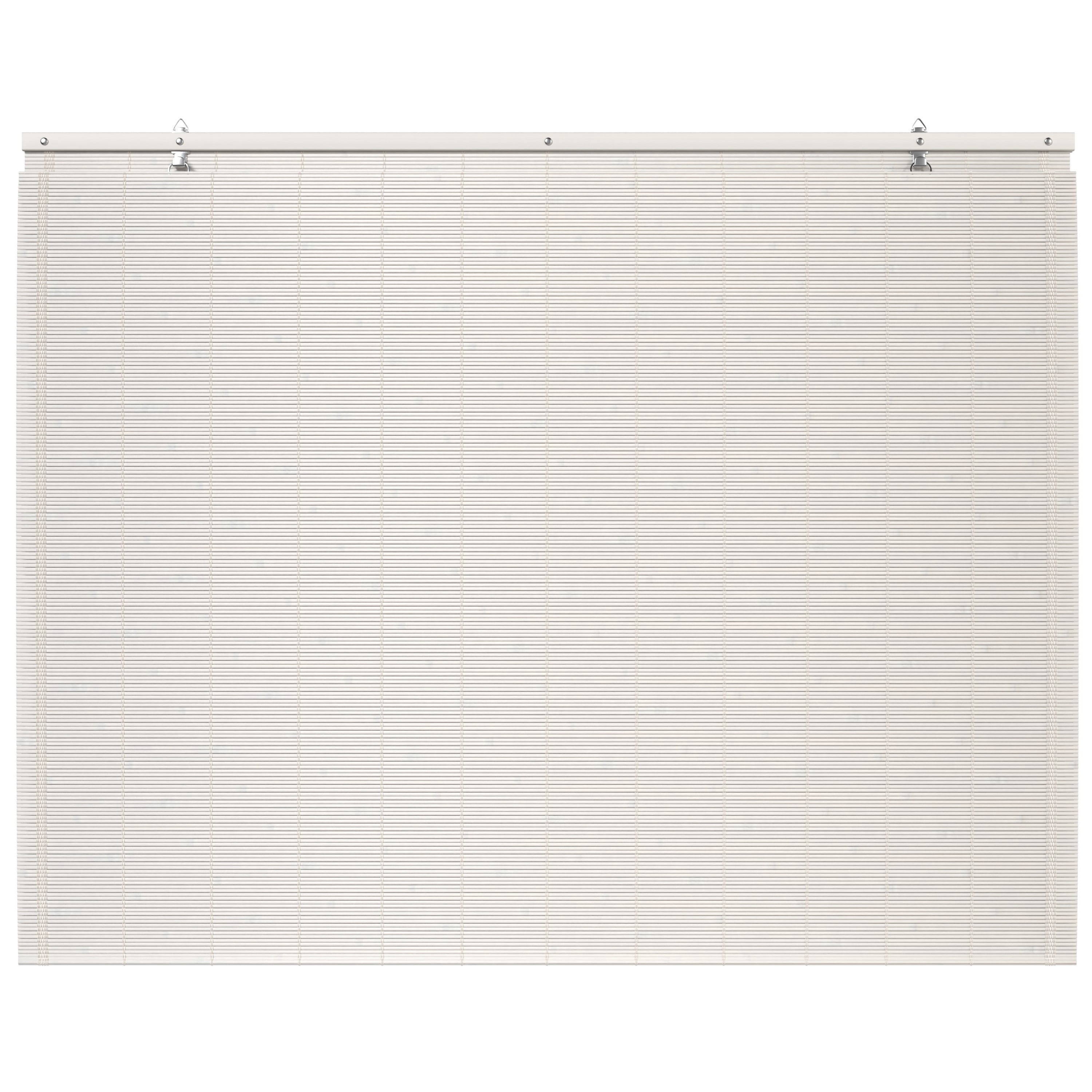 Red Lantern Bamboo Window Shade Blind - White 36" W