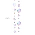 thumbnail image 3 of 2M Bubble Flag Telones de fondo 3D Floating Kids Birthday Party Supplies (Violeta), 3 of 3