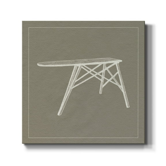 Wexford Home Laundry Tips VII-Premium Gallery Wrapped Canvas, 10" x 10" - Ready to Hang