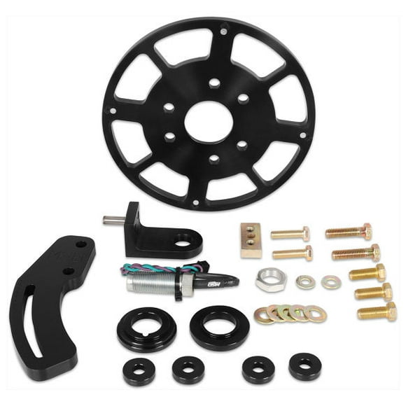 MSD Ignition 86153 Ignition Crank Trigger Kit  For Use With Small Block Chevrolet Engine With 8 Inch Balance; Includes Special Brackets/ Mounting Brackets for a Variety of Engines