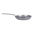 thumbnail image 4 of Restaurantware-Met Lux 13 Inch Fry Pan, 1 No-Stick Frying Pan - Induction-Ready, Triple-Riveted, Silver Carbon Steel Cooking Skillet, Durable, For Searing, Sauteing, And Browning Food, 4 of 10