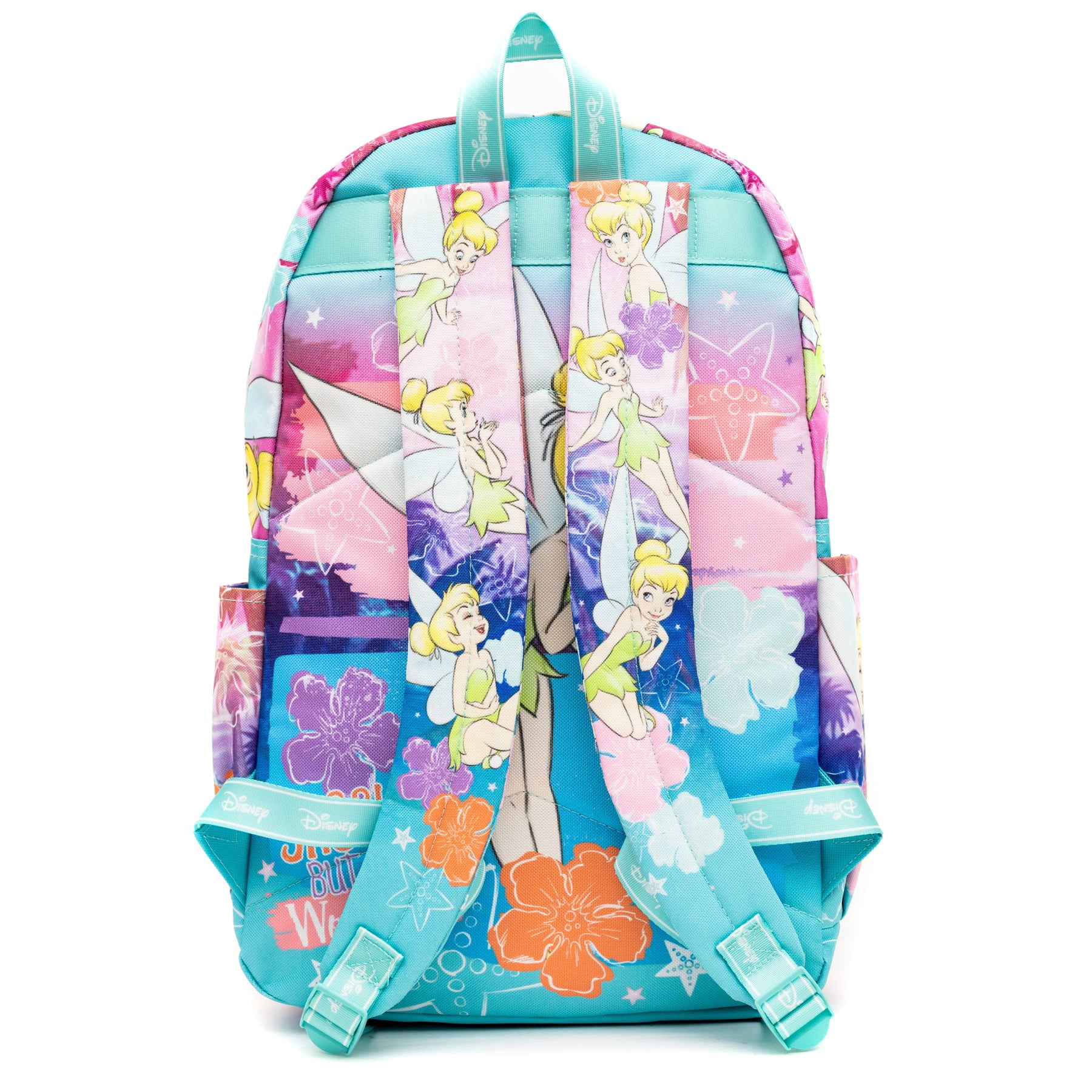 Disney Tinker Bell Never Grow Up 17" Full-Size Nylon Backpack Deluxe