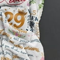 thumbnail image 6 of 29th Birthday Gifts for Women, Best Gifts for 29 Year Old Women, Birthday Gifts Blanket 60\u201d x 50\u201d for 29 Year Old Female, 29th Birthday Gift Ideas for Her, Happy 29th Birthday, 6 of 6