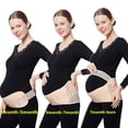 thumbnail image 2 of Cinturón de soporte abdominal CHAO Vendaje transpirable para ombligo embarazo M, 2 of 4