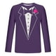 thumbnail image 4 of Blusas y camisas de manga larga y cuello redondo, camisetas casuales de moda para hombre, camisetas deportivas con estampado navideño, camisetas de manga larga, blusas de manga larga y cuello redondo,, 4 of 4