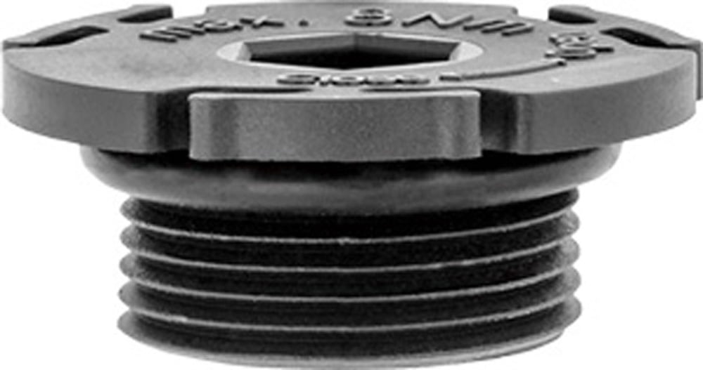 AMZ Clips And Fasteners Plastic Oil Drain Plug with Rubber Gasket
