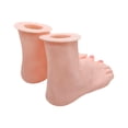 thumbnail image 1 of MERIGLARE Female Mannequin Feet Display Foot Model Stand for Socks Shop Ankle Bracelet, 1 of 9