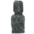 thumbnail image 1 of Estatua De La Cabeza De La Isla De Pascua, Estatua De La Isla De Pascua Decoración De La Caja De Pescado Estatuas Al Aire Libre Estatuas De Jardín Gnome Terrario Reptile, 1 of 7