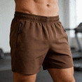 thumbnail image 4 of ZROVA 3-Pack Men's Athletic Shorts 100% Polyester Lightweight Breathable Moisture Wicking with Pockets, 4 of 6