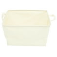 thumbnail image 6 of PAMINGONO 1Pack White Laundry Basket for Bedroom Use and Toy Storage 15.4x10.2x10.2in, 6 of 8