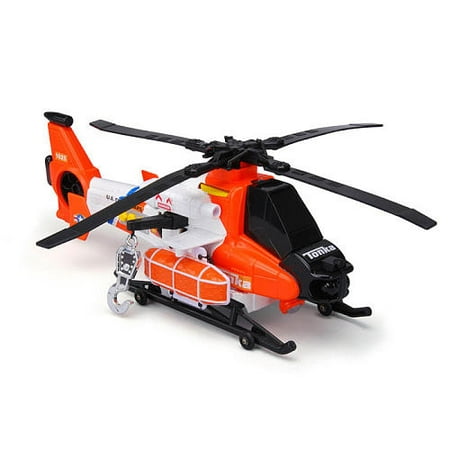 Tonka Mighty Fleet Lights & Sounds Vehicle - Coast Guard Helicopter