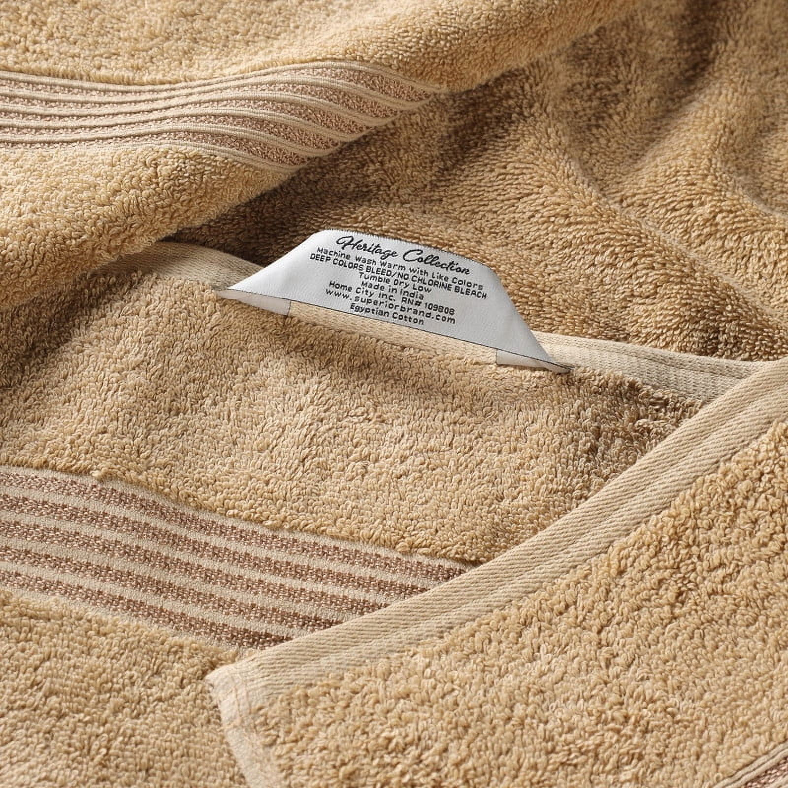 Superior Egyptian Cotton Absorbent Toast Bath Sheet Set of 2