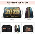 thumbnail image 5 of Xecao 2025 New Year 5 Print Fashion Makeup PVC Bag Large Capacity Travel Cosmetic Bag for Women Organizer Toiletry Clutch, 5 of 8