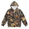 thumbnail image 4 of Pzuqiu Camo Hunting Forest Boys Hoodies Sweatshirts Size 8-9 Warm Fleece Children's Long Sleeve Sweatshirt Wind Proof Stretchy Fall Outerwear Versatile Fashion for Daily Wear, 4 of 6