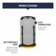 thumbnail image 3 of eVac Compression Dry Bag, Waterproof Compression Sack, 20 Liter, Turkish Tile Blue, 3 of 5