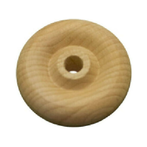 "500 PACK Brand New Wooden 1-1/2"" x 1/2"" Wood Toy Wheel"