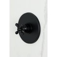 thumbnail image 2 of Kingston Brass KB6330AXTO Restoration Single-Handle Pressure Balanced Tub Faucet in Matte Black, 2 of 7