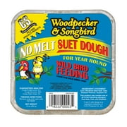 C & S Products Woodpecker & Songbird Suet Delight, Wild Bird Food, 10 oz., Fresh, 1 Pack