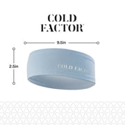 Cold Factor Reflective Vented Headband, Unisex, One Size, Blue, 2 Pack