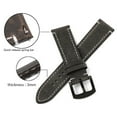 thumbnail image 5 of Rosnek Soft Leather Watch Band Strap, 18/20/22/24mm Replacement Bands, Vintage Smartwatches Wristband, 5 of 5