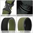 thumbnail image 4 of Plutus Pet Tactical Dog Collar, Reflective, Adjustable Heavy Duty Dog Collar, Soft Padded and Comfortable, for Small Medium and Large Dogs (Ranger Green, M), 4 of 7