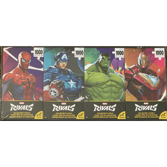 4PK Collectible Puzzles - Marvel Rivals