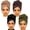 4pcs-black&army_green&brown&camel, variant on Head Wraps for Black Women Stretch Head Scarf Long African Hair Wraps Turban Headwraps Jersey Headbands