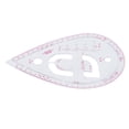 thumbnail image 3 of Curve Ruler, Flexible And Bendable Suitable Size Plastic Curve Ruler  For Dressmaking For Sewing, 3 of 8