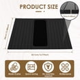 thumbnail image 2 of Dsseng 2 Pcs Sofa Arm Tray Easy Assembly Wood Couch Armrest Table Foldable Sofa Armrest Tray Table for Snack Phone Remote Beverage, 2 of 10