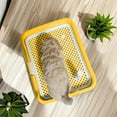 thumbnail image 5 of tzyudk Flat Bottom Dog Toilet Detachable and Washable Pet Potty Tray for Small and Medium Dogs Non Slip Easy Clean Indoor Outdoor Use Plastic Yellow, 5 of 6