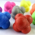 thumbnail image 6 of Coordination Training Reaction Hexagon Balls Fitness Balls Bounce Balls Agility Reflexes Balls Reaction Balls, 6 of 9