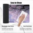 thumbnail image 3 of 1pc Mousemat Gaming Mouse Pad Purple Minimalist Japanese Cherry Blossom Desk Mat Game Aesthetic Extended Non Slip Rubber Base, 3 of 4