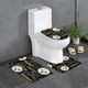 thumbnail image 1 of Juego de 3 alfombras de baño del equipo Steelers Alfombra antideslizante para baño de 31,5 x 20 pulgadas, 1 of 7