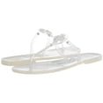 thumbnail image 2 of Tory Burch Mini Miller Flat Thong Black Sandal (8, Clear), 2 of 4