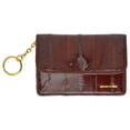 thumbnail image 4 of Genuine Eel Skin Leather Womens Coin Change Purse E 855, 4 of 5